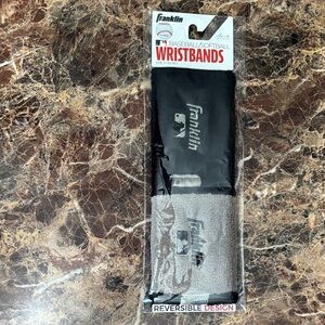 Franklin Reversible Black and Gray Wristbands